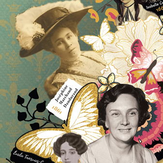 Blank white tri folded booklet mock up, opened and closed